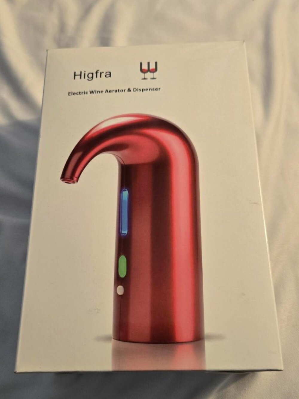 Higha Rechargeable Electric Wine Aerator & Dispenser Wine Decanter